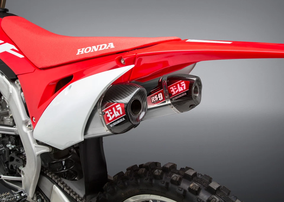 本田 CRF250R RX 2018 2021 - 双排气 - 吉村 RS-9T 完整完整系统 — 第 2/4 张图片