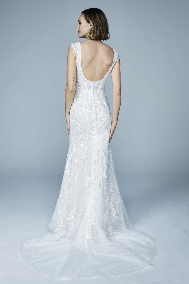 Vow’d Wedding Dress, Lively, Size 8 NWT Still in Bag and Box - Image 4 of 4