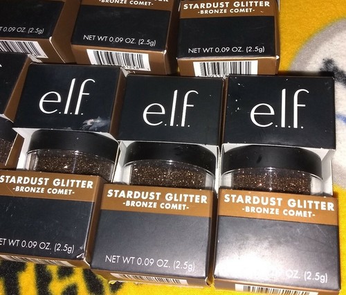 e.l.f. Stardust Glitter - Bronze Comet - Hair Face Body - 7 Pack - Picture 2 of 3