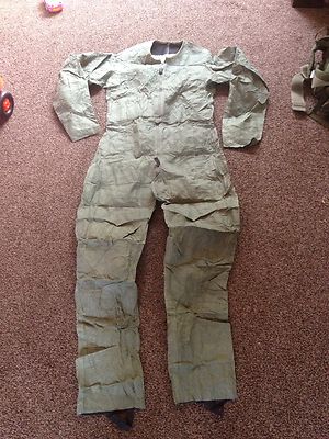 CBRN Coverall Suit Inner Aircrew RAF NBC ABC mk1 Size 4 Prepper Survival