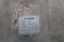 F-Conn RGB Cable Model FSBNC1RGB Connectors Pack of 25
