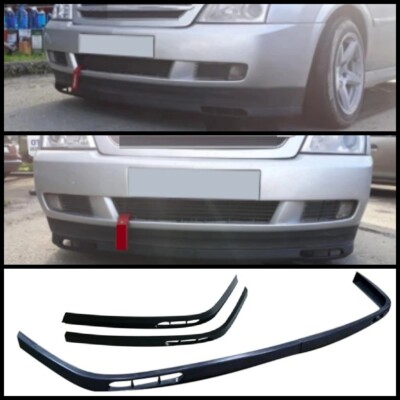 For Opel Vectra C Laguna Lip Front Bumper Splitter Spoiler Euro Lip 2 Pcs