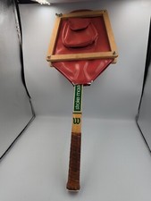 Wilson Stroke Master Tennis Racket With Cover  Guard Green 26" Long Vintage