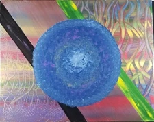 Abstract Acrylic Painting By Artist 