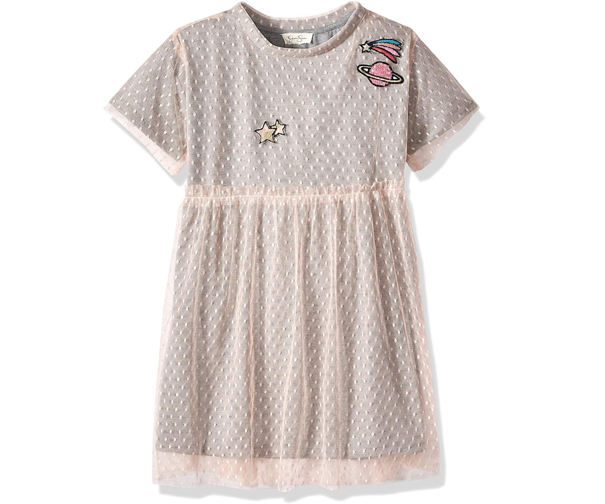 jessica simpson light pink dress Jessica Simpson Girls Big Space Dress, Women's, Size: 14-16