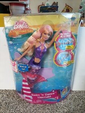 BARBIE IN A MERMAID TALE SWIM'N DANCE MERMAID SHE SWIMS AND DANCES IN WATER 2009