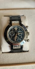 Womens Versace Reve Swiss Movement Black Ceramic Watch, EXCELLENT! Retail $1900