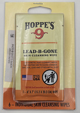 Hoppe's Lead Be Gone Skin Cleansing Wipes 6 Count LBG6