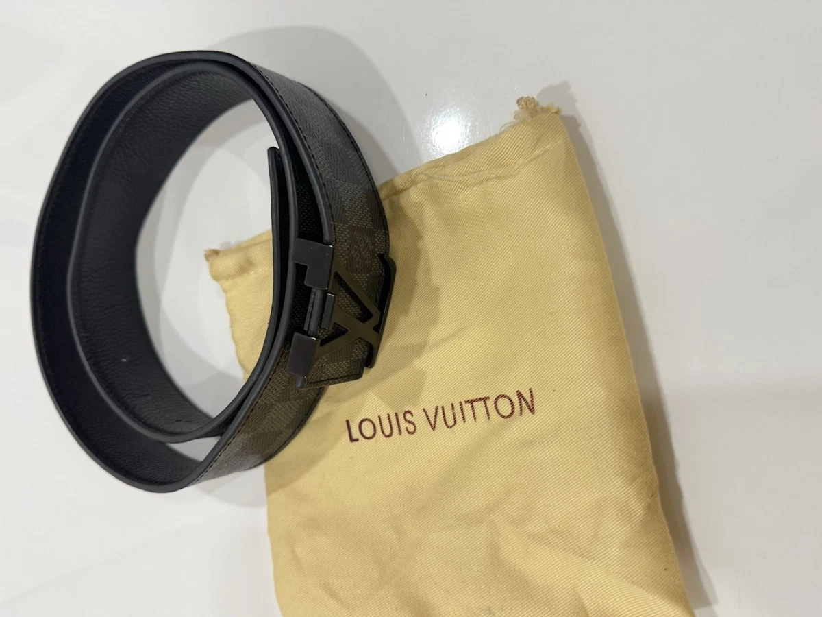 Louis Vuitton Black Belts for Men for sale | eBay