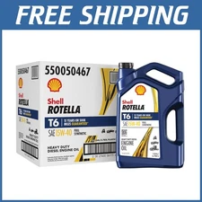 Shell Rotella T4 Triple Protection 15W-40 Motor Oil 3-Pack