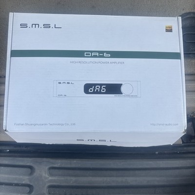 SMSL DA-6 High Resolution Power Amplifier 70Wx2 with Remote Control os67