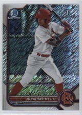 2022 Bowman Chrome Prospects Shimmer Refractor Jonathan Mejia #BCP-168 fm0