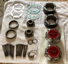 BIG DANA-44 FORD SPICER LOCKING HUBS COMPLETE READY TO INSTALL FREE SHIPPING USA