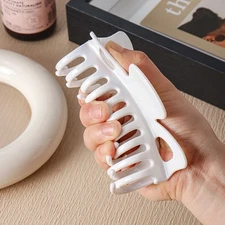 Soft Silicone Hairpin Shark Clip Hairpin Soft Anti-Collision Back Head Clip