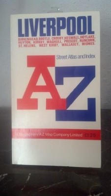 A to Z Street Atlas Liverpool by geographers-a-z-map-company Book The Fast Free
