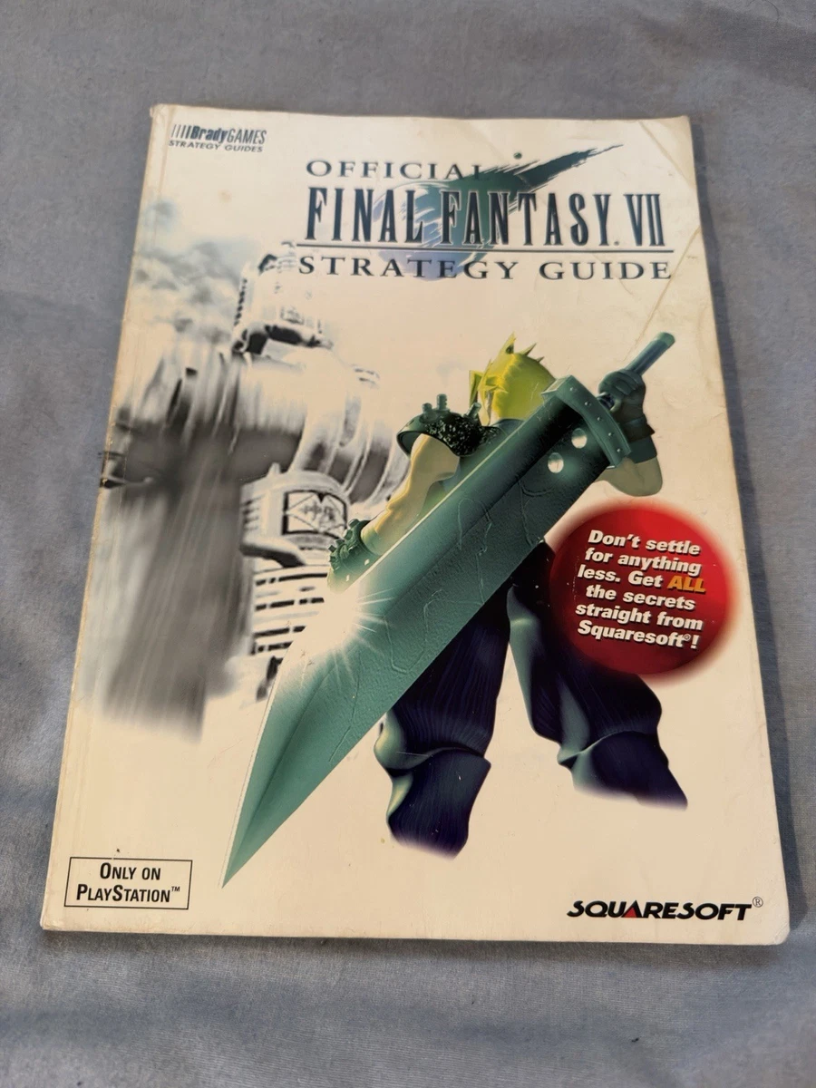 Guide Officiel Final Fantasy VII - La Solution Complète - Joypad Supplement - État Correct