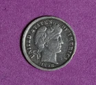 1898- Barber Silver One Dime #P34789