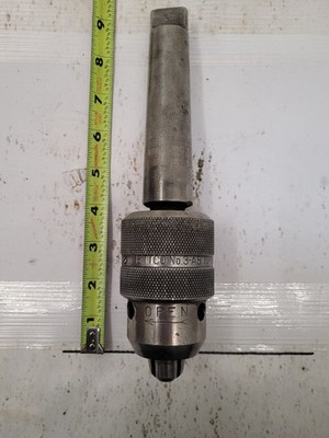 Ettco Keyless Drill Chuck No.3-AB to 17/32'' - #4 MT