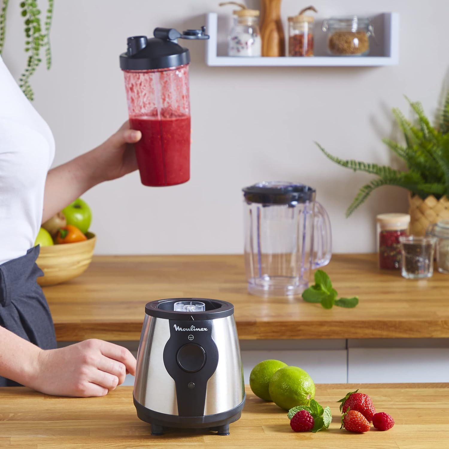 Blend&Go Frullatore Portatile 750ml 300W | Smoothie e Sport in Viaggio - 4