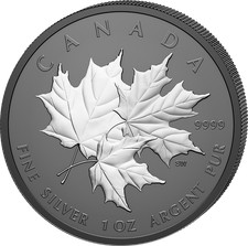 Silberm&uuml;nze Elegant Triple Maple Leaf 1 oz 999,9 Silber 2026 PP Auflage 7.000