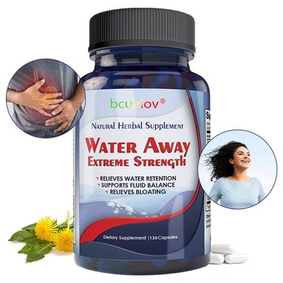 Water Away Capsules Supports Fluid Balance,Relieves Water Retention