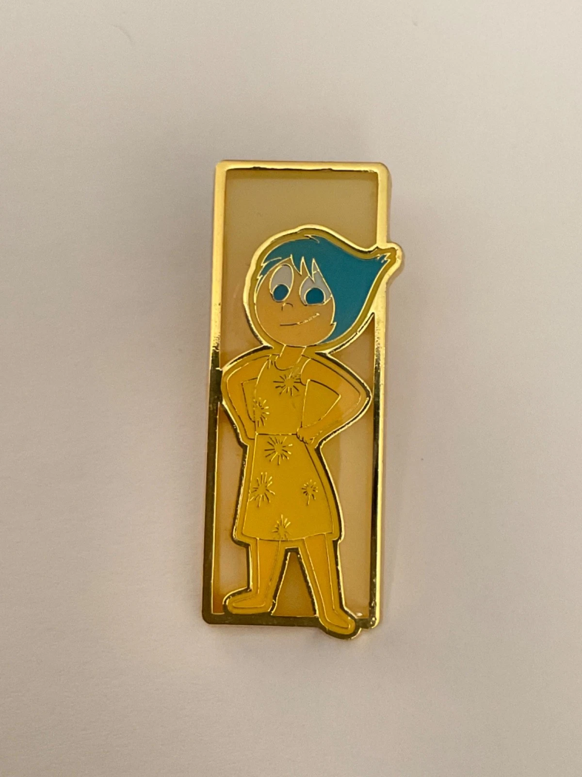 Disney Pin Joy Inside Out Portrait Pixar Loungefly 2024 Stained Glass C6