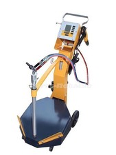 Box Vibratory Feeding Electrostatic Powder Coating Machine Suits For Optilex 2B