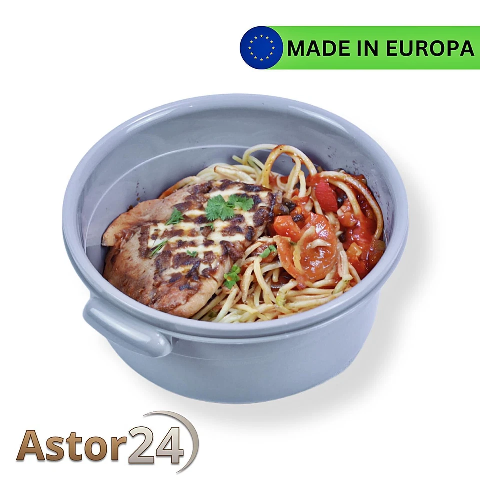 Mikrowellentöpfe 3er Set Mikrowellengeschirr Topf Töpfe Geschirr Kasserolle - Bild 3 von 4