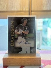 2020 Bowman Platinum #TOP-37 Logan Davidson Top Prospects AUTOGRAPHED 
