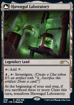 Magic/MTG Havengul Laboratory // Havengul Mystery SLX-9 Rare Englisch NM