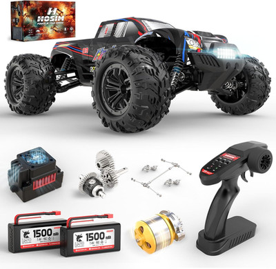 1:10 Brushless RC Cars for Adults & Boys, 60+ KMH Big Remote Control Car, 4X4 of