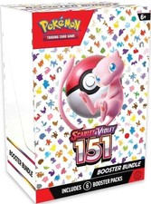 Pokemon TCG Scarlet & Violet 151 Booster Bundle Sealed New (6 packs)