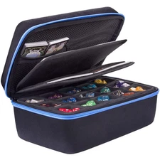 Siquk Dice Storage Case Big Capacity Dnd Dice Case Dice Organizer Box Dice Holde