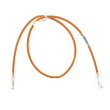 PANDUIT UTP28SP2BO/N CAT6 PERFORMANCE UTP PATCH CORD, 2-FEET, BRIGHT ORANGE