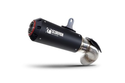 Scorpion Exhaust Red Power Slip-on Black Ceramic Kawasaki Ninja