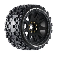 HRP Louise R/C Mt-Uphill Speed 1/8 Monster Truck Tires 0" And 1/2" Offset