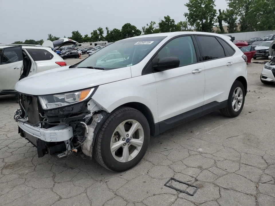 2016 FORD EDGE Fuel Filler Door WHITE Foto 2 de 4