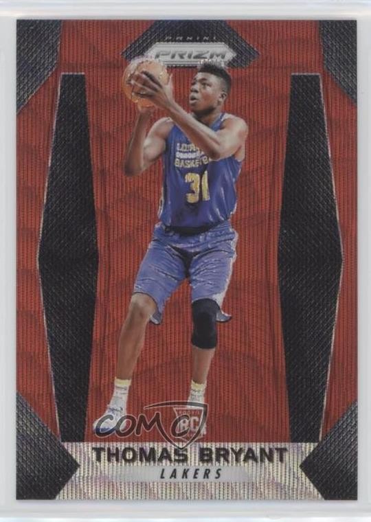 2017-18 Panini Prizm Ruby Wave Prizm Thomas Bryant #281 0b0