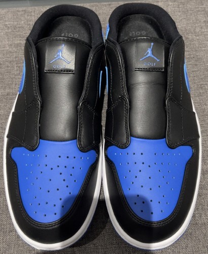 Nike Air Jordan 1 Mule - Scarpe da golf - Nero/Blu - FJ1214 002 - UK 8,5/EUR 43 - Foto 5 di 16