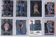 Panini Josh Giddey Basketball 8 Card Lot Rookie Card - Mosaic/Prizm/Optic/Hoops