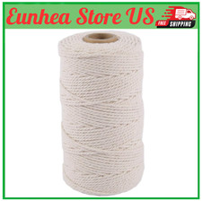 328ft Butchers Cotton Twine String 2mm Cooking 328ft, Natural Color