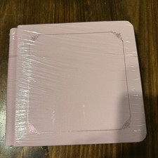 CREATIVE MEMORIES LIGHT PINK 7 x 7 SCRAPBOOK ALBUM With PAGES NIP