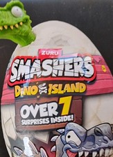 New Sealed ZURU Smashers Dino Island Mystery Dinosaur Egg 7 Surprises Inside