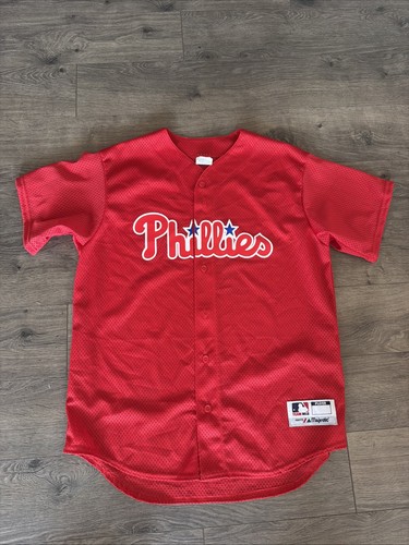 Vintage  Philadelphia Phillies Majestic Authentic Jersey Size Large