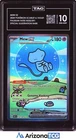 Pokemon 2024 Mew ex 232/091 SIR Paldean Fates GEM MINT TAG 10