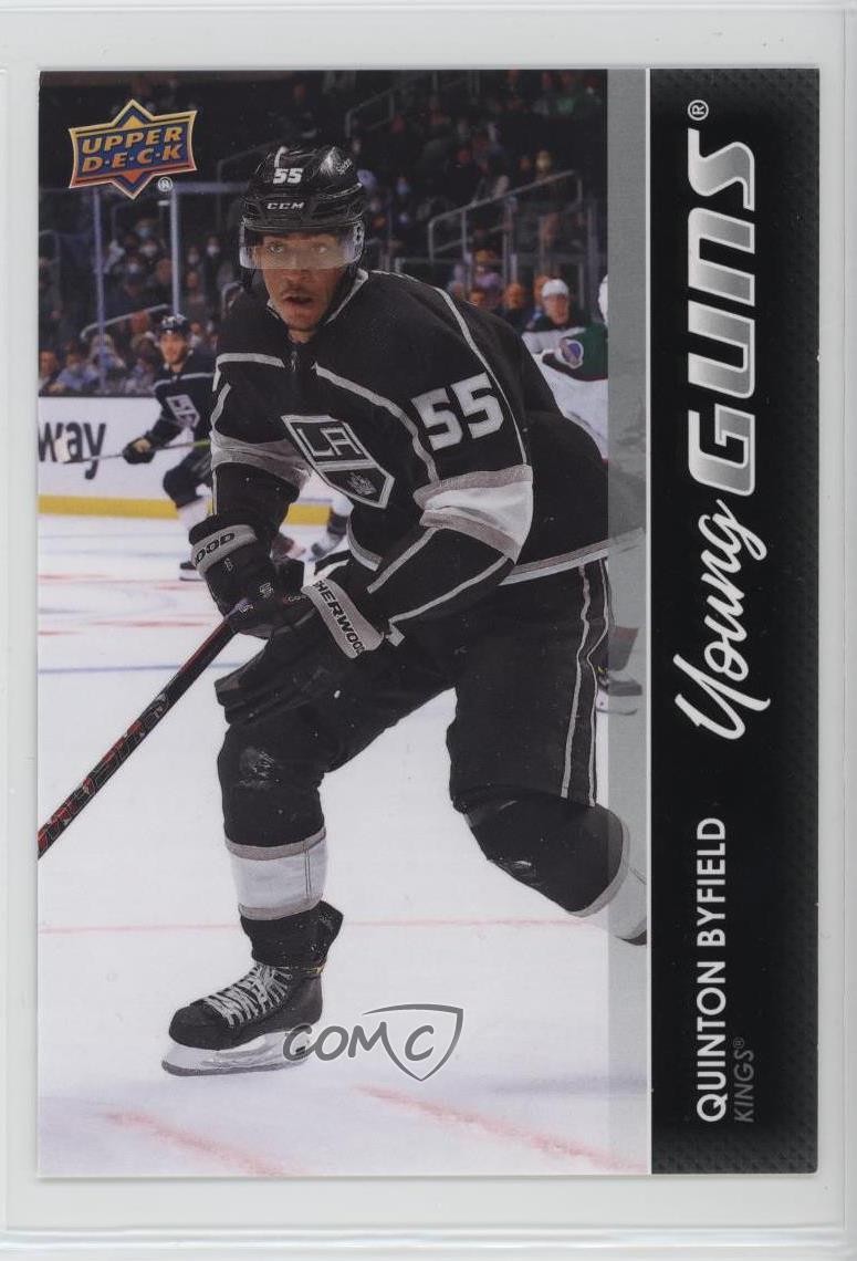 2021-22 Upper Deck Series 2 Young Guns Jumbo Quinton Byfield #488 Rookie RC 8c4