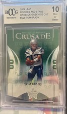 2004 LEAF ROOKIE & STARS TOM BRADY 