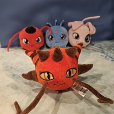 Miraculous Ladybug Kwami Plush Lot of 4 Tikki Plagg Miraball Surprise 4-5"