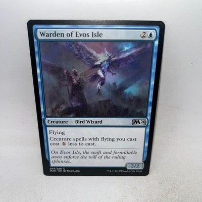 Warden of Evos Isle 79 Uncommon Core Set 2020 Magic: The Gathering LP