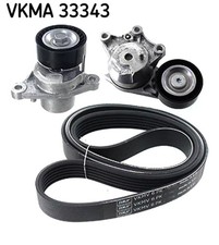 Keilrippenriemensatz SKF VKMA 33343 CITROËN C4 PICASSO II